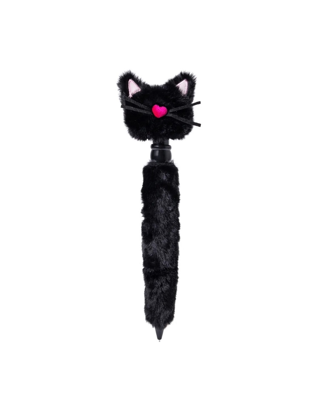 Jumbo Black Cat Plush Pen